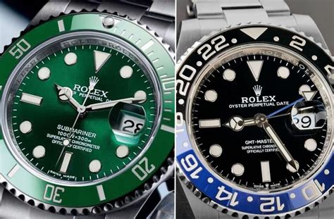 Rolex gmt vs submariner models